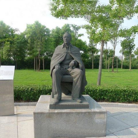 爱迪生雕塑-西方著名发明家人物雕像