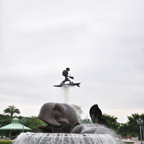 不锈钢喷泉雕塑-公园景区创意水景喷泉