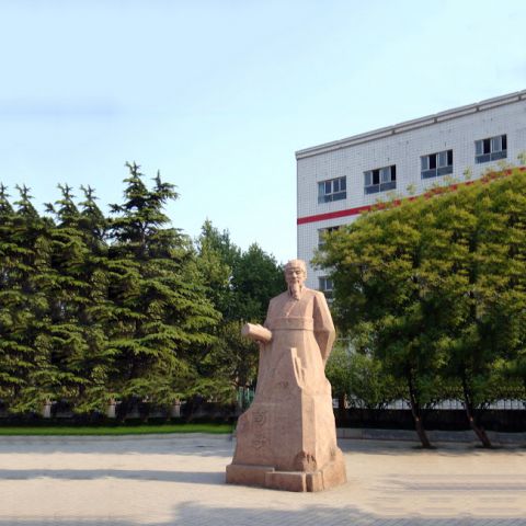 荀子石雕像-校园操场历史名人战国著名思想家文学家后圣雕塑