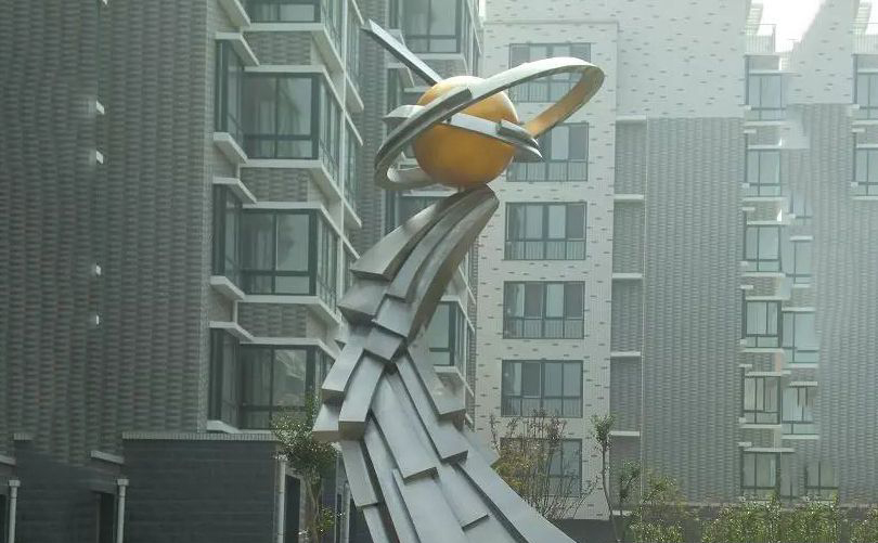 不锈钢未来之星广场雕塑图片