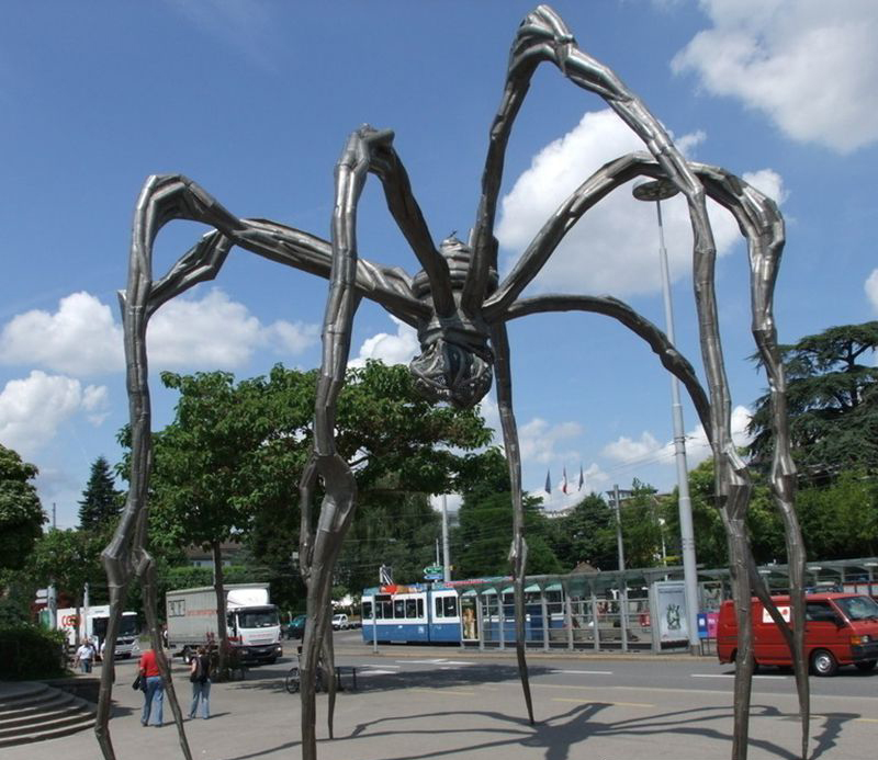 不锈钢蜘蛛广场景观图片